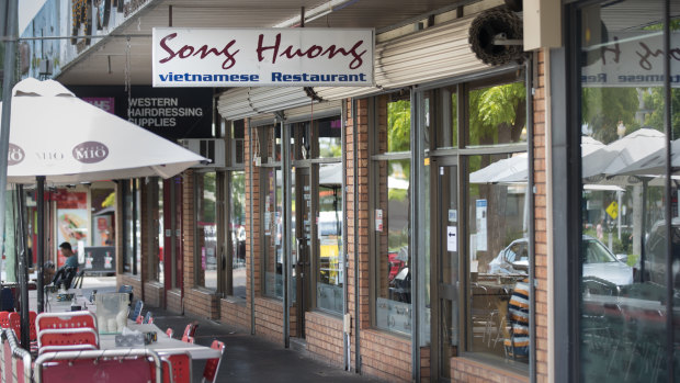 The Song Huong restaurant where clashes between Sudanese and Vietnamese people occurred in St. Albans.