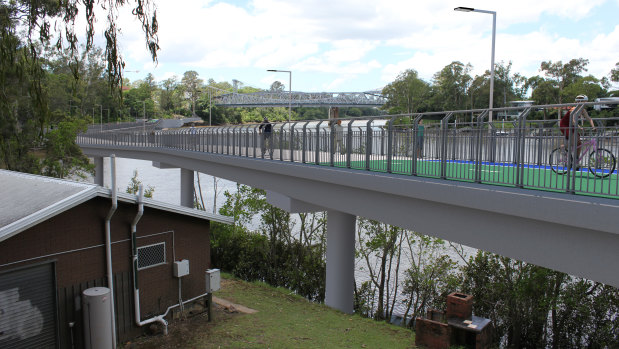Indooroopilly bikeway is among the projects for which council is seeking funds.