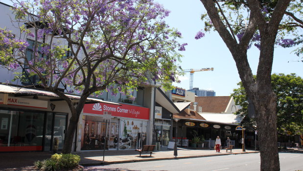 Sto<em></em>nes Corner’s Logan Road as it looks in 2024.