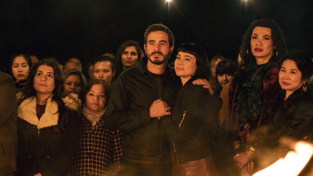Ryan Corr and Catherine Van-Davies in <i>Hungry Ghosts</i>.