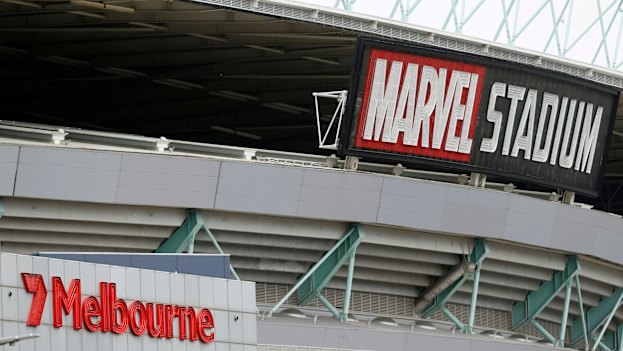 Crucial asset: The AFL-owned Marvel Stadium.