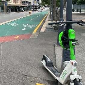 Lime expects to roll out seated e-scooters in Brisbane soon. 