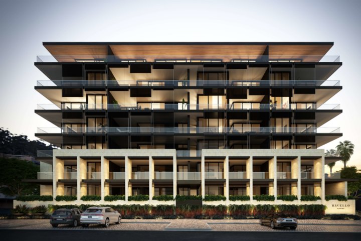 Stevens Construction completed this 40-unit project in Gosford for John Singleton.