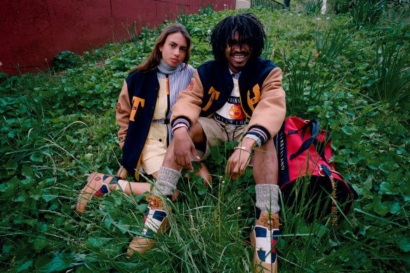 The Tommy Hilfiger x Timberland collaboration combines utiltarian elements with preppy cool.