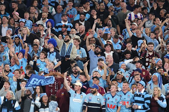 Fans are tuning into Origin in record numbers.