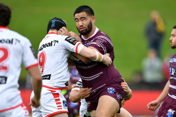 Keith Titmuss likely died of exertional heatstroke after the first session of Manly’s pre-season training in November 2020.