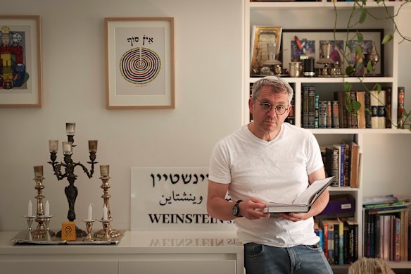 Jeremy Weinstein says he wants to continue expressing his Jewishness openly. 