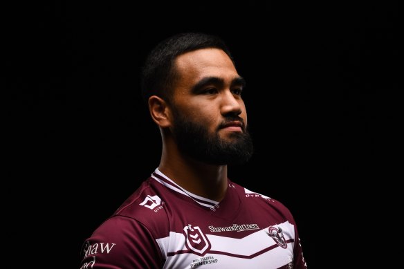 Manly player Keith Titmuss, 20, has died during a pre-season training session with the club.