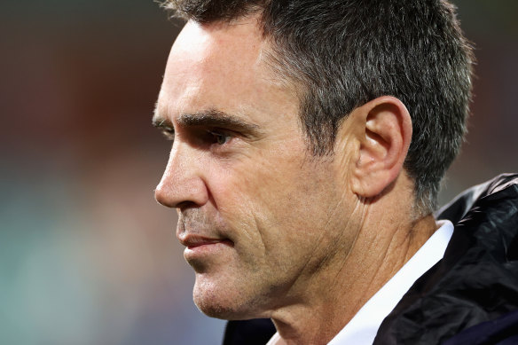NSW Blues coach Brad Fittler knows his job is on the line.