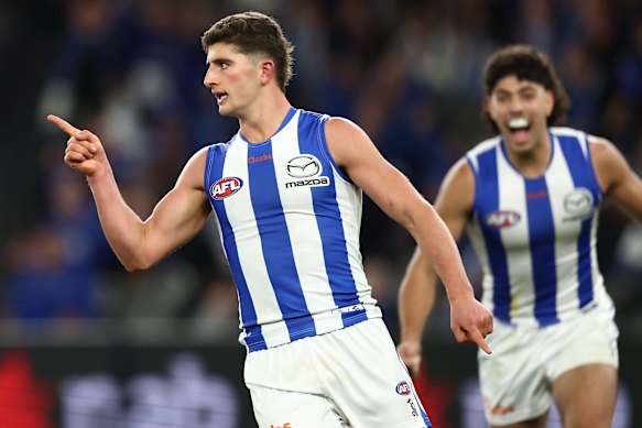 Losing Harry Sheezel to a head knock was a blow for North Melbourne in the game against geelong on Saturday.