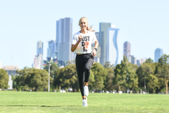 Jessica Hull is ready to show her style at the Melbourne Track Classic on Thursday night.