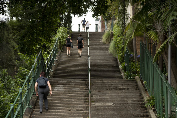 McElhone stairs were the drop off point for Russian spy Skripov. 