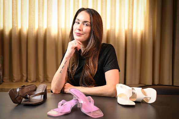 Jess Hatzis, chief marketing officer for Betts Shoes, in October 2025.
