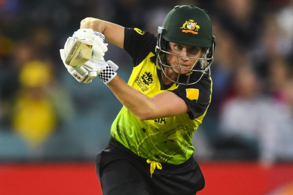 Mooney has honed her game and moved up the order for Australia.