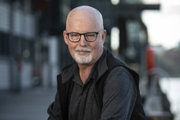 Australian crime novelist Michael Robotham. 