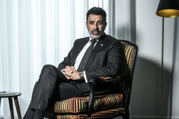 Australian Palestinian Advocacy Network president Nasser Mashni.