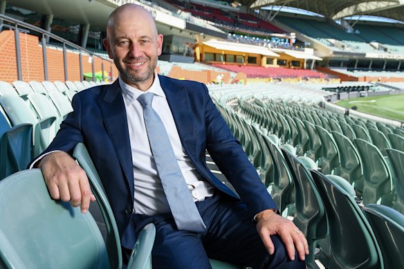 Cricket Australia chief executive Todd Greenberg at the Adelaide Oval.
