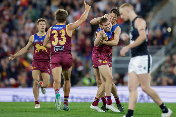 The Lions are into the grand final.