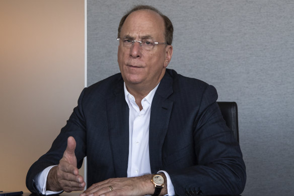 BlackRock boss Larry Fink says climate change is now a top priority for investors.