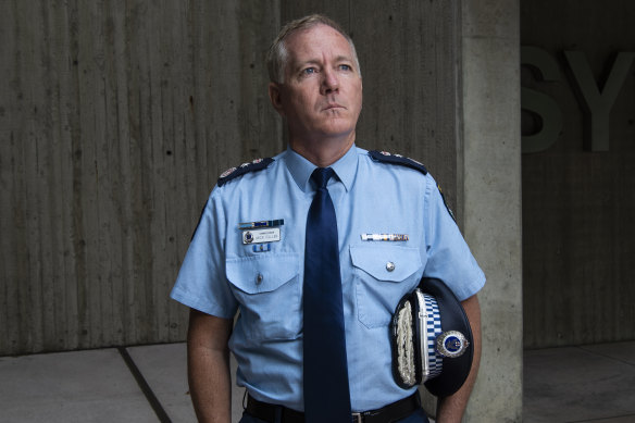 NSW Police Commissioner Mick Fuller fears the impact of economic hardship on crime in the years ahead. 