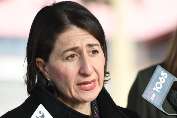 NSW Premier Gladys Berejiklian.