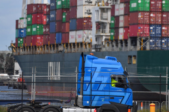 The Port of Melbourne is a major logistics hub in the southern hemisphere, where much illicit material enters Australia.