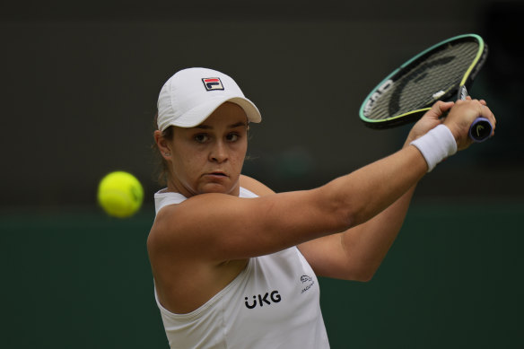 Barty next faces former champion Anglelique Kerber in the semi-finals.