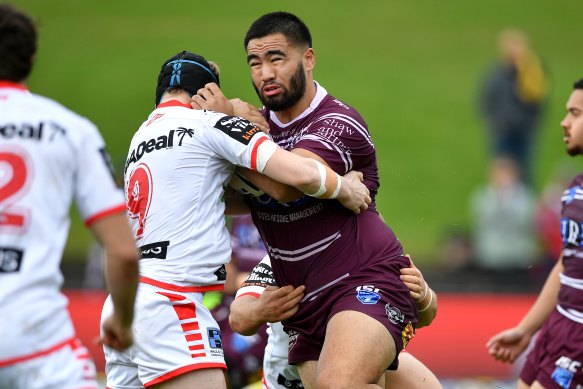 Keith Titmuss likely died of exertional heatstroke after the first session of Manly’s pre-season training in November 2020.
