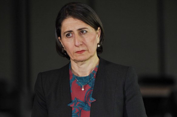 Premier Gladys Berejiklian announced a one-year freeze on public service pay rises on Wednesday.