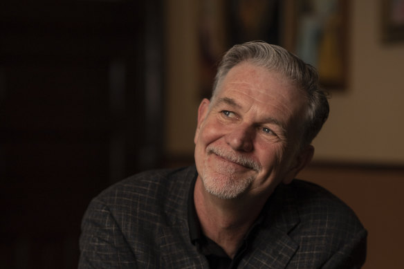 Netflix CEO Reed Hastings visited Australia for the first time since the streaming service’s 2015 launch.