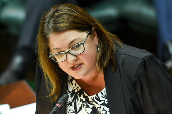Corrections Minister Natalie Hutchins said prisoners placed in mandatory quarantine had been given extra support. 