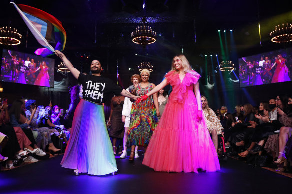 While there has been diversity reflected in Melbourne Fashion Week’s runway shows, most labels are failing to provide a full range of sizes. 