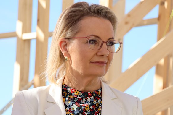Opposition Leader Sussan Ley.