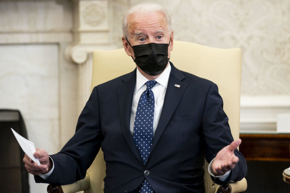 US President Joe Biden said he believed the case against Derek Chauvin was “overwhelming”.