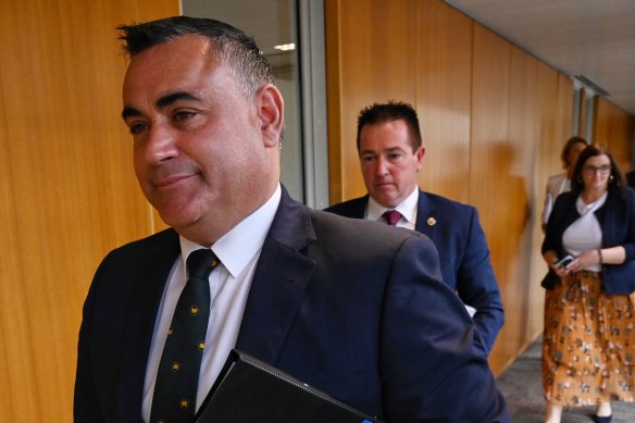 Deputy Premier John Barilaro has survived a motion of no confidence.