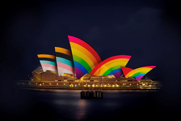 The Opera House will be a part of the Rainbow City activations. 