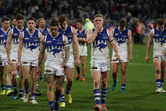 The disappointment was palpable as Jack Ziebell led his side from the field on Saturday. 