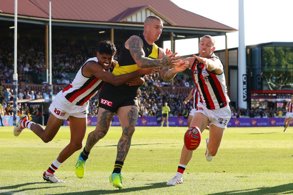 Richmond v St Kilda.