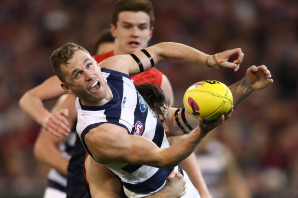 Geelong skipper Joel Selwood.