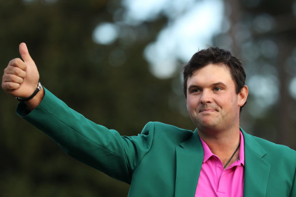 American Reed won the coveted green jacket at Augusta in 2019.