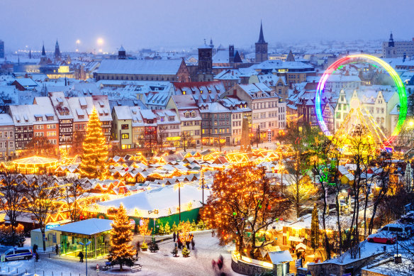 Christmas in Erfurt, Germany.