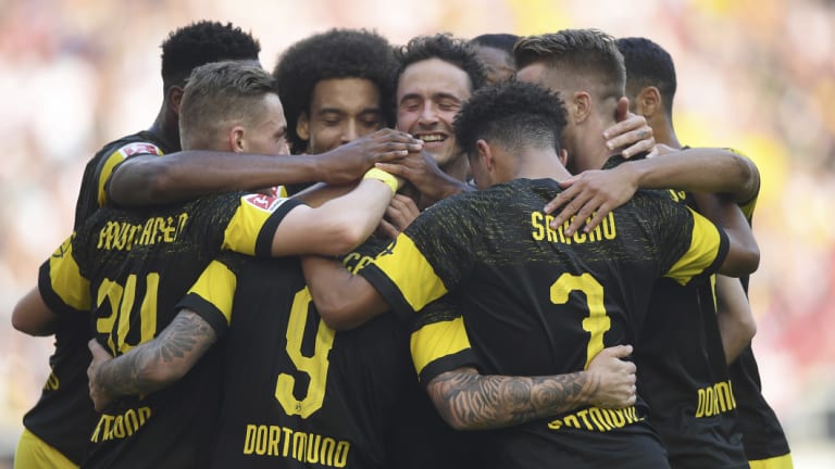 United: Dortmund continued their impressive start to the season.
