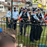 Chanukah By The Sea 2023, two months after Hamas’ attack on Israel, shows a large number of NSW Police officers standing guard over the Jewish community. By 2025 only three officers were sent to the same event, where terrorists opened fire.