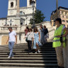 Beware of sitting on the Spanish Steps