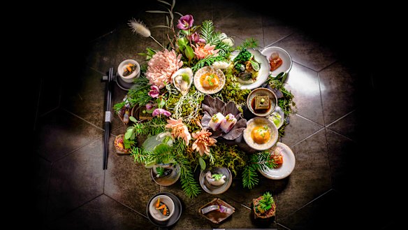 SingleThread's elaborate hassun course.  