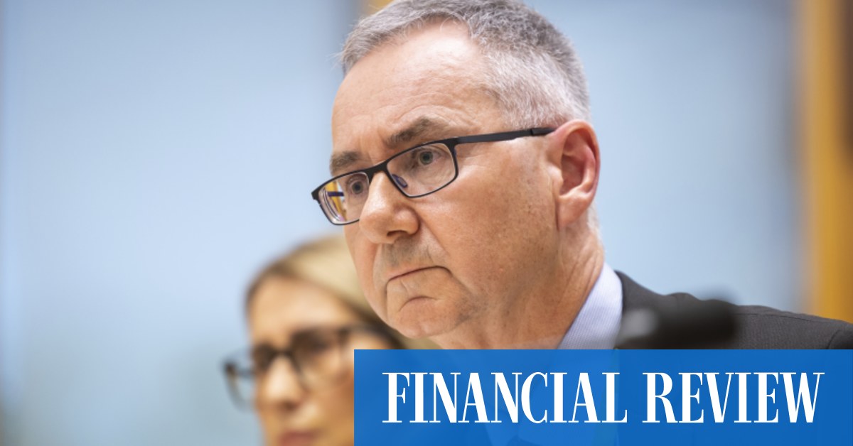 Australian Prudential Regulation Authority formally investigating industry super funds’ union payments, Andrew Bragg told in Senate estimatesThe Australian Financial ReviewClose menuSearchExpandExpandExpandExpandExpandExpandExpandExpandExpandExpandExpandCloseAdd tagAdd tagAdd tagAdd tagAdd tagThe Australian Financial ReviewTwitterInstagramLinkedInFacebook