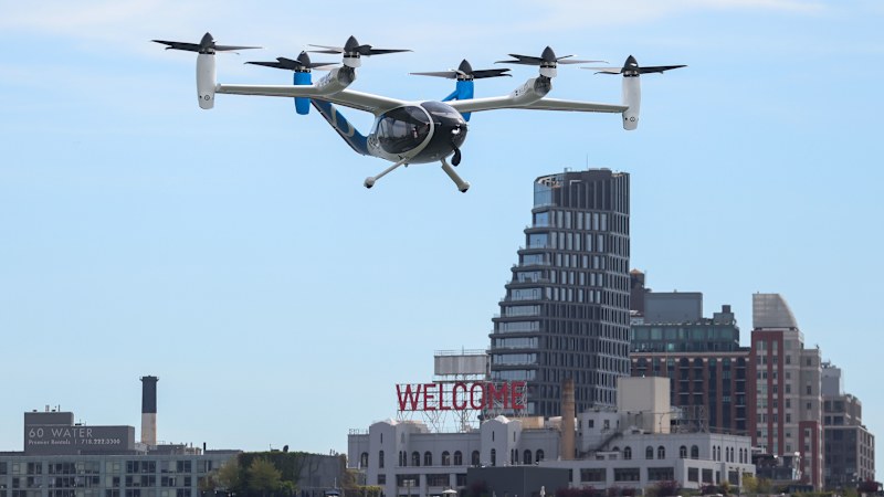 As flying taxis approach, cities are making room