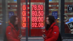 Russia’s banking and financial system has been thrown into crisis.