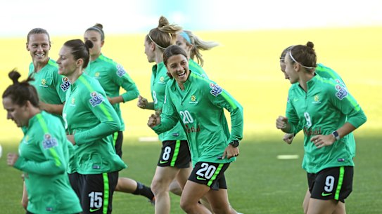Homeless: The Matildas have never had a permanent training base in Australia. 