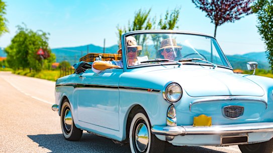 In some parts of Europe such as southern Italy, it’s easier to drive.